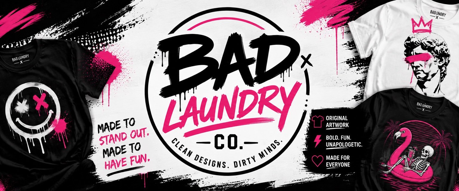 Bad Laundry Co graphic apparel