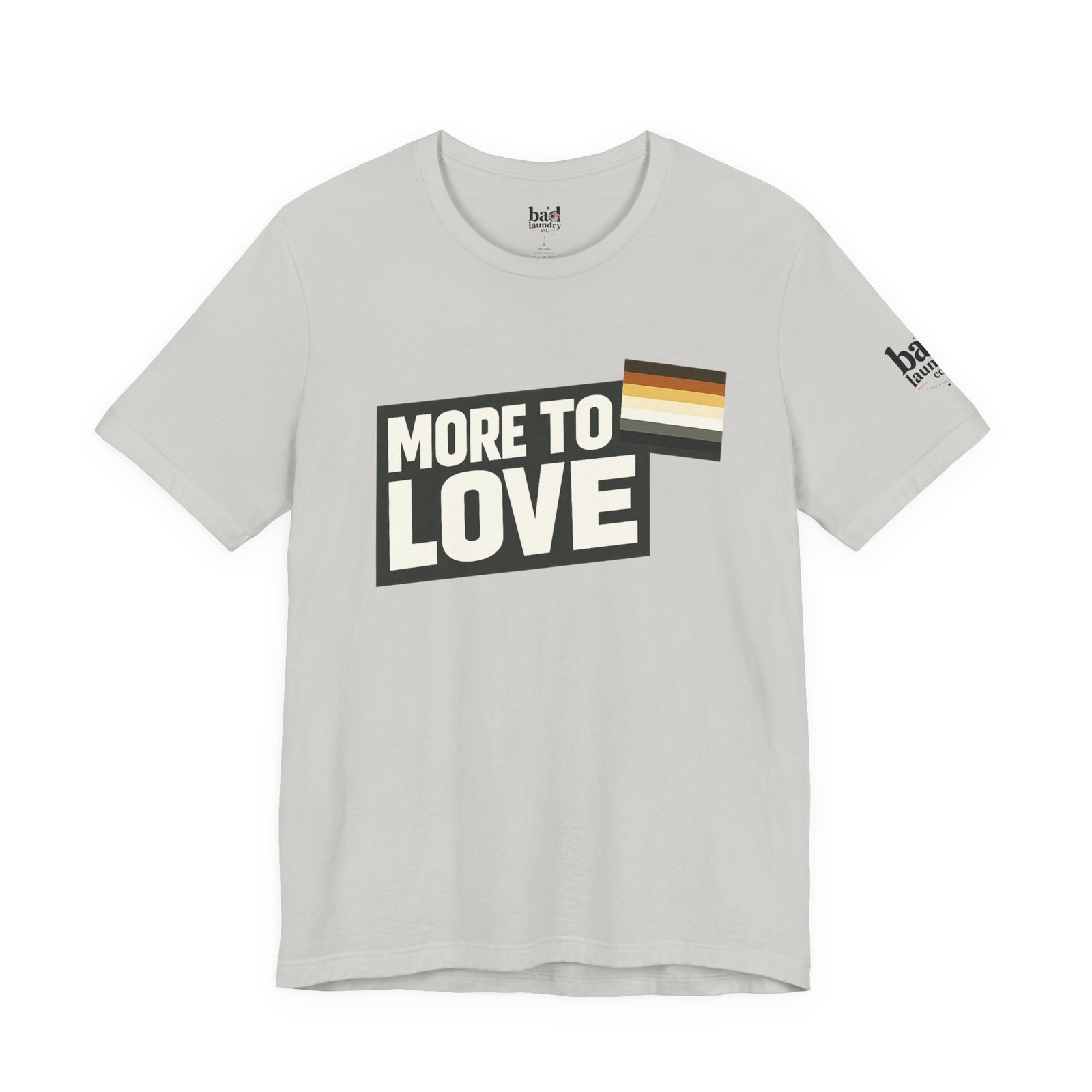 More to Love Bear Pride T-Shirt | Gay Bear Flag Shirt | LGBTQ Bear Community Graphic Tee | Body Positive Pride Apparel - Image 25