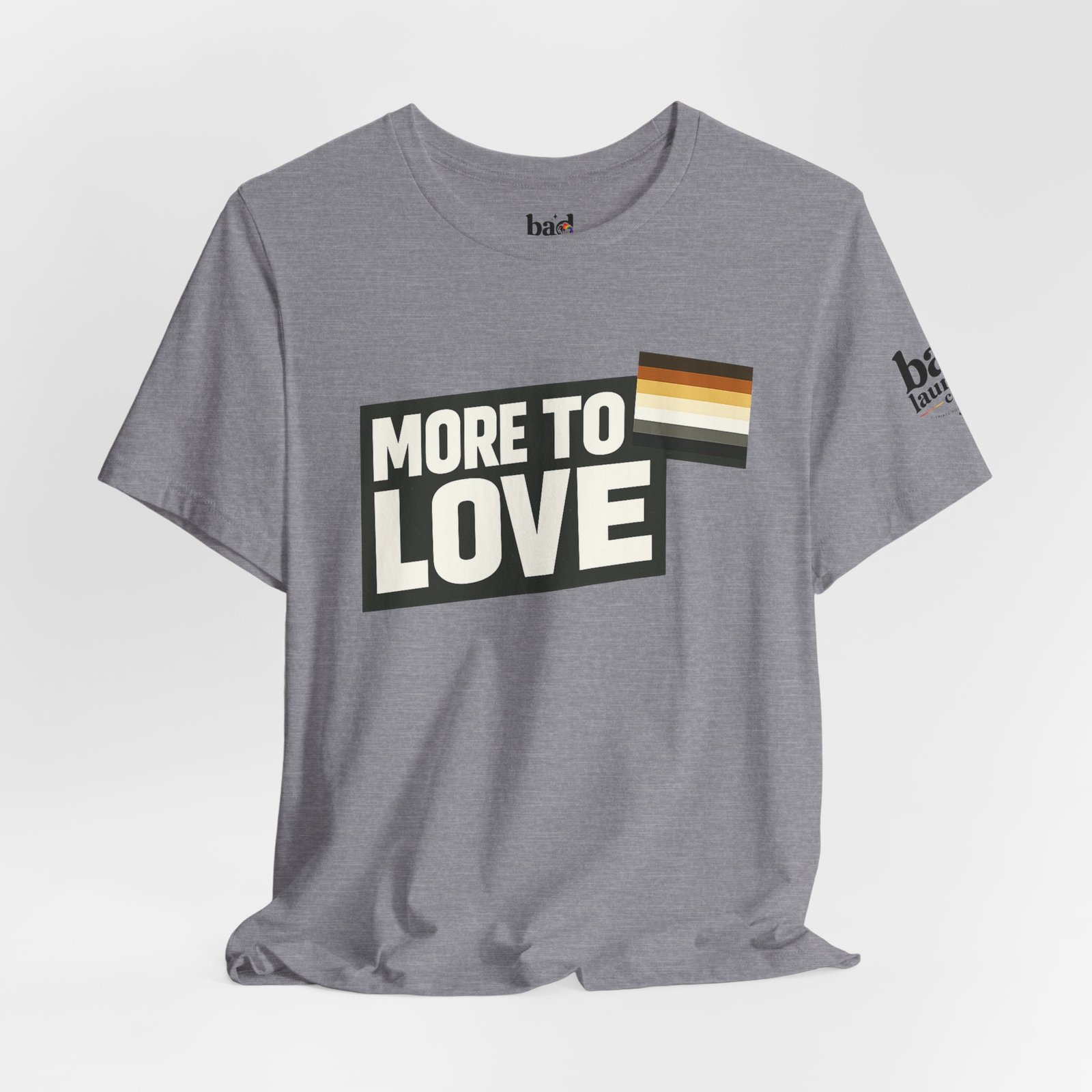 More to Love Bear Pride T-Shirt | Gay Bear Flag Shirt | LGBTQ Bear Community Graphic Tee | Body Positive Pride Apparel - Image 48