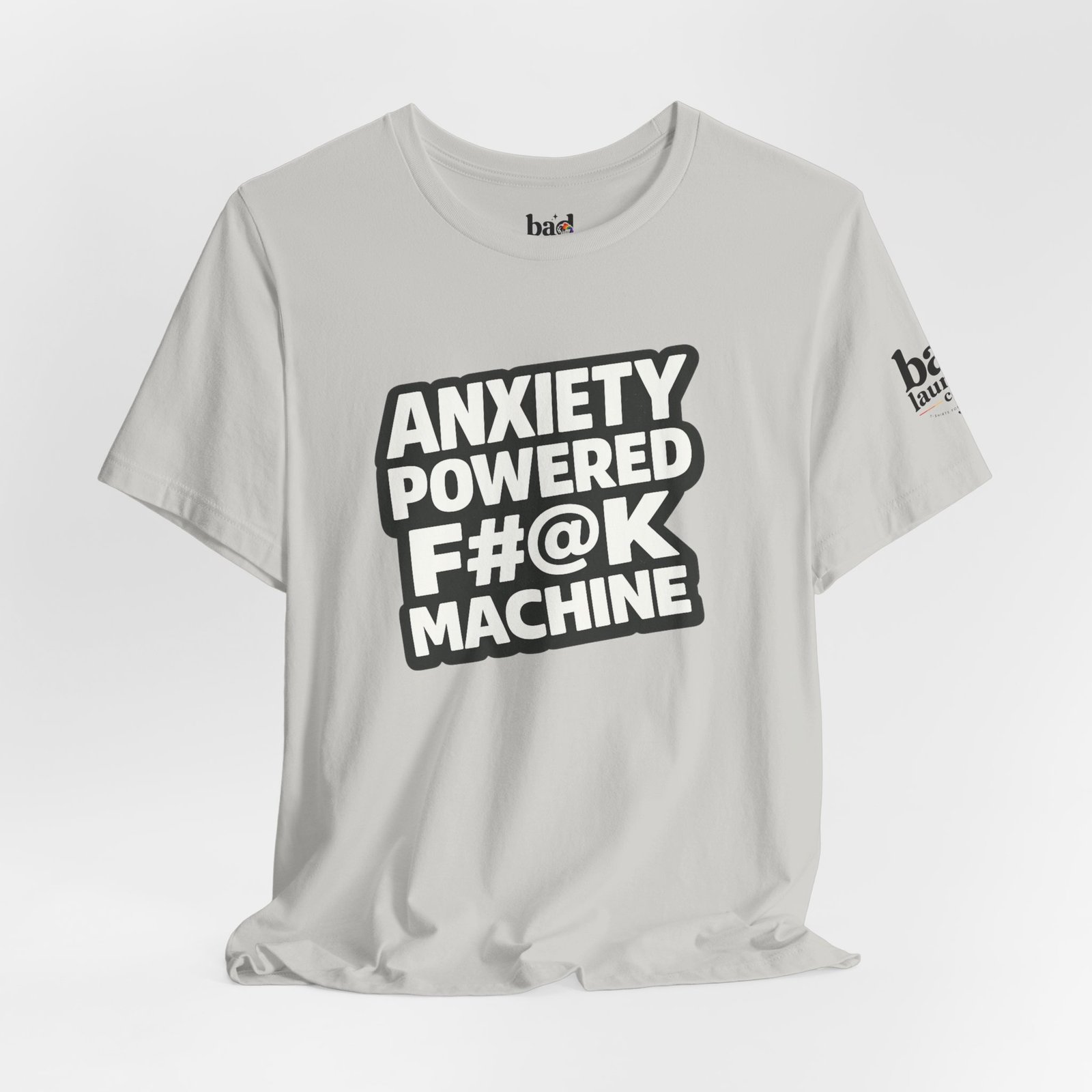 Anxiety Powered F#@K Machine T-Shirt for Men | Funny Anxiety Graphic Tee | Sarcastic Mental Health Humor Shirt |Adult Novelty - Image 21