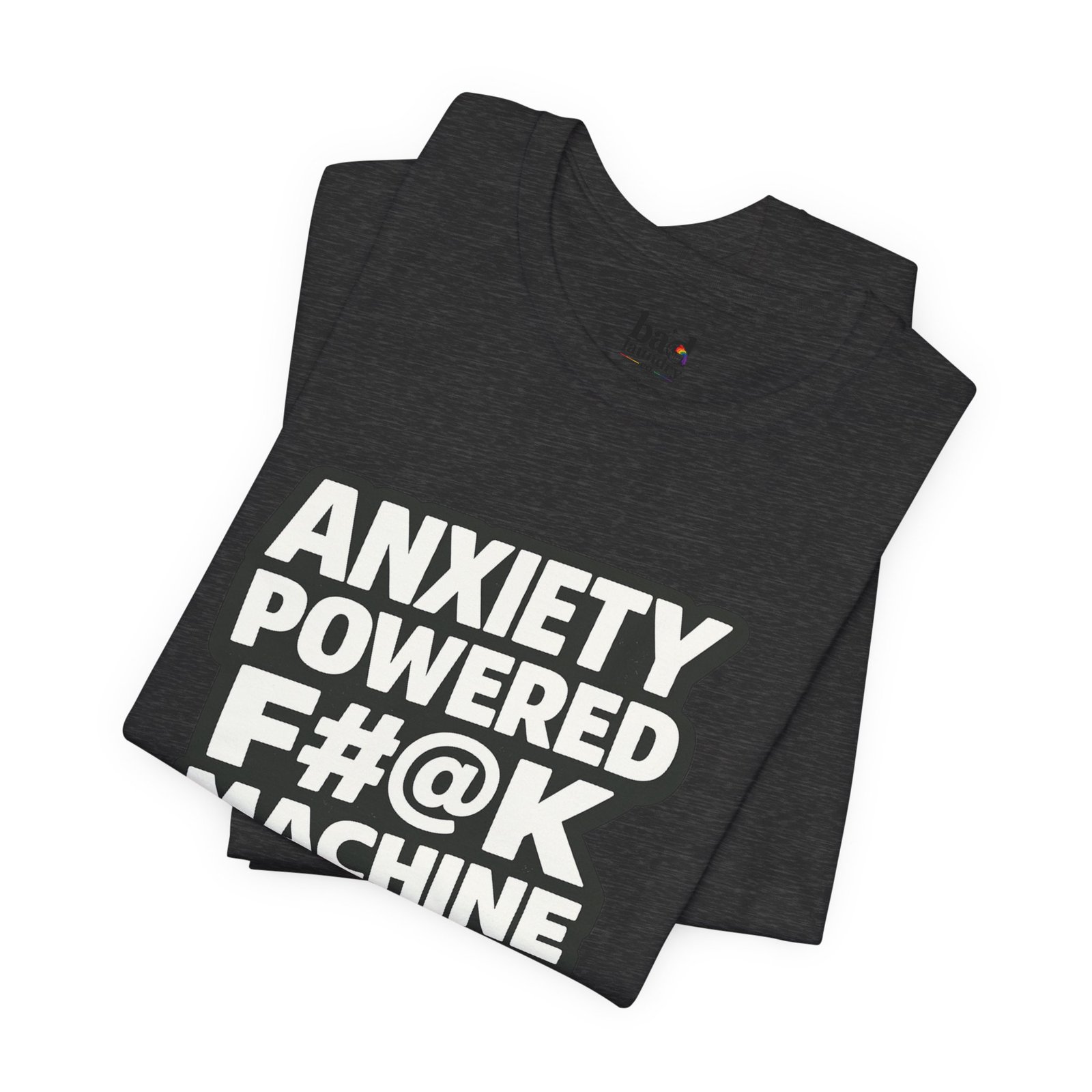 Anxiety Powered F#@K Machine T-Shirt for Men | Funny Anxiety Graphic Tee | Sarcastic Mental Health Humor Shirt |Adult Novelty - Image 41