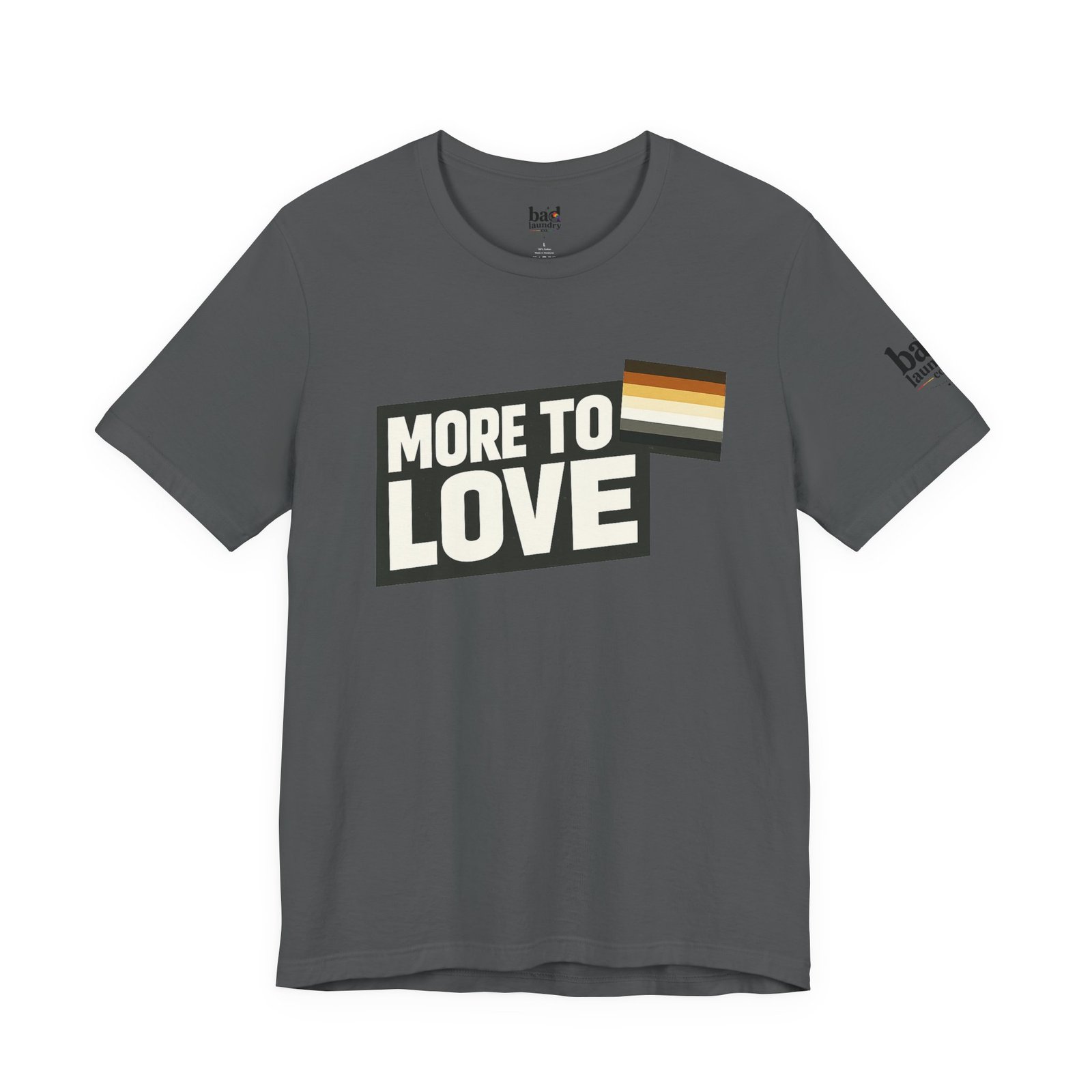 More to Love Bear Pride T-Shirt | Gay Bear Flag Shirt | LGBTQ Bear Community Graphic Tee | Body Positive Pride Apparel - Image 49