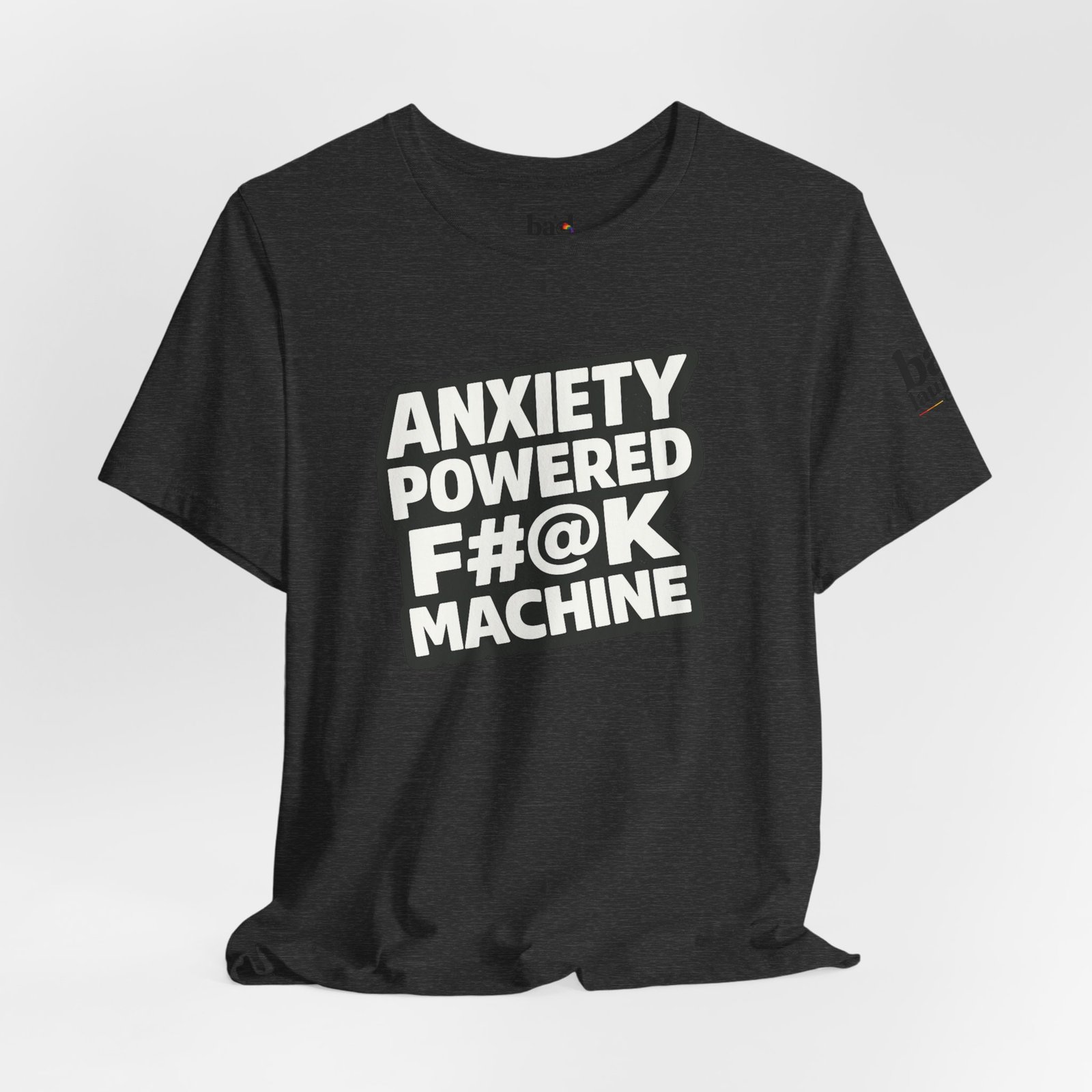 Anxiety Powered F#@K Machine T-Shirt for Men | Funny Anxiety Graphic Tee | Sarcastic Mental Health Humor Shirt |Adult Novelty - Image 42