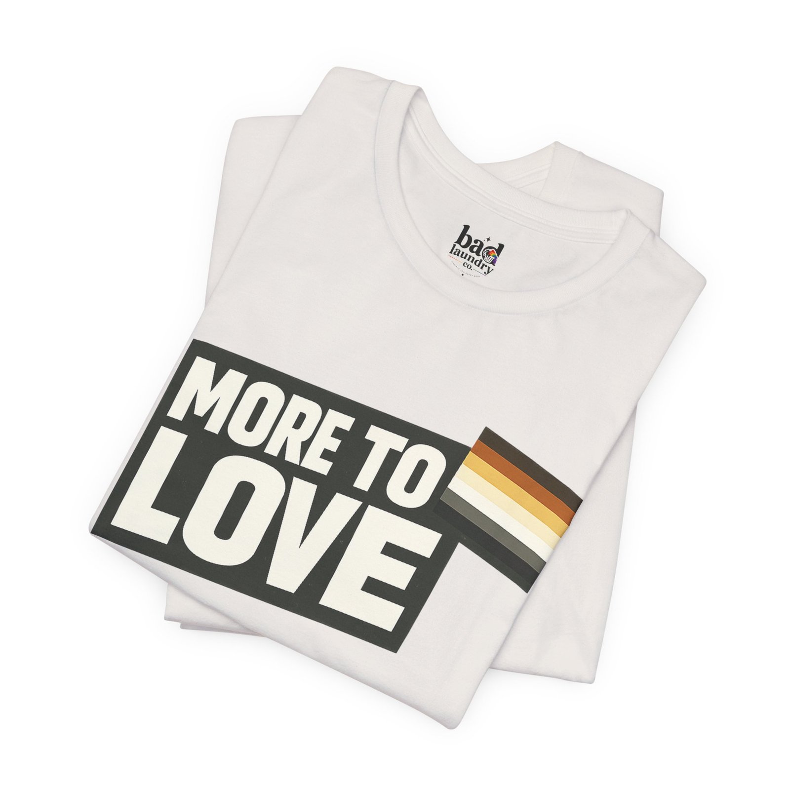 More to Love Bear Pride T-Shirt | Gay Bear Flag Shirt | LGBTQ Bear Community Graphic Tee | Body Positive Pride Apparel - Image 23