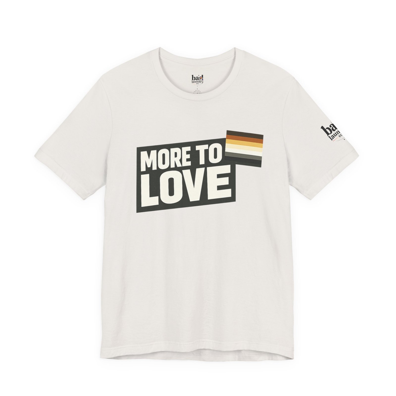 More to Love Bear Pride T-Shirt | Gay Bear Flag Shirt | LGBTQ Bear Community Graphic Tee | Body Positive Pride Apparel - Image 21