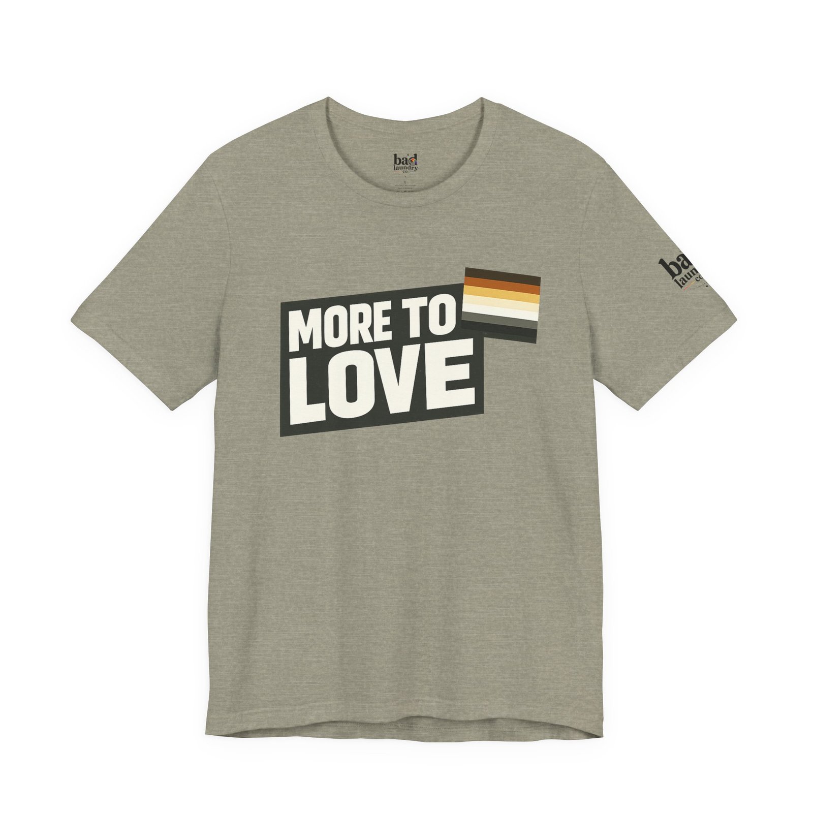 More to Love Bear Pride T-Shirt | Gay Bear Flag Shirt | LGBTQ Bear Community Graphic Tee | Body Positive Pride Apparel - Image 29