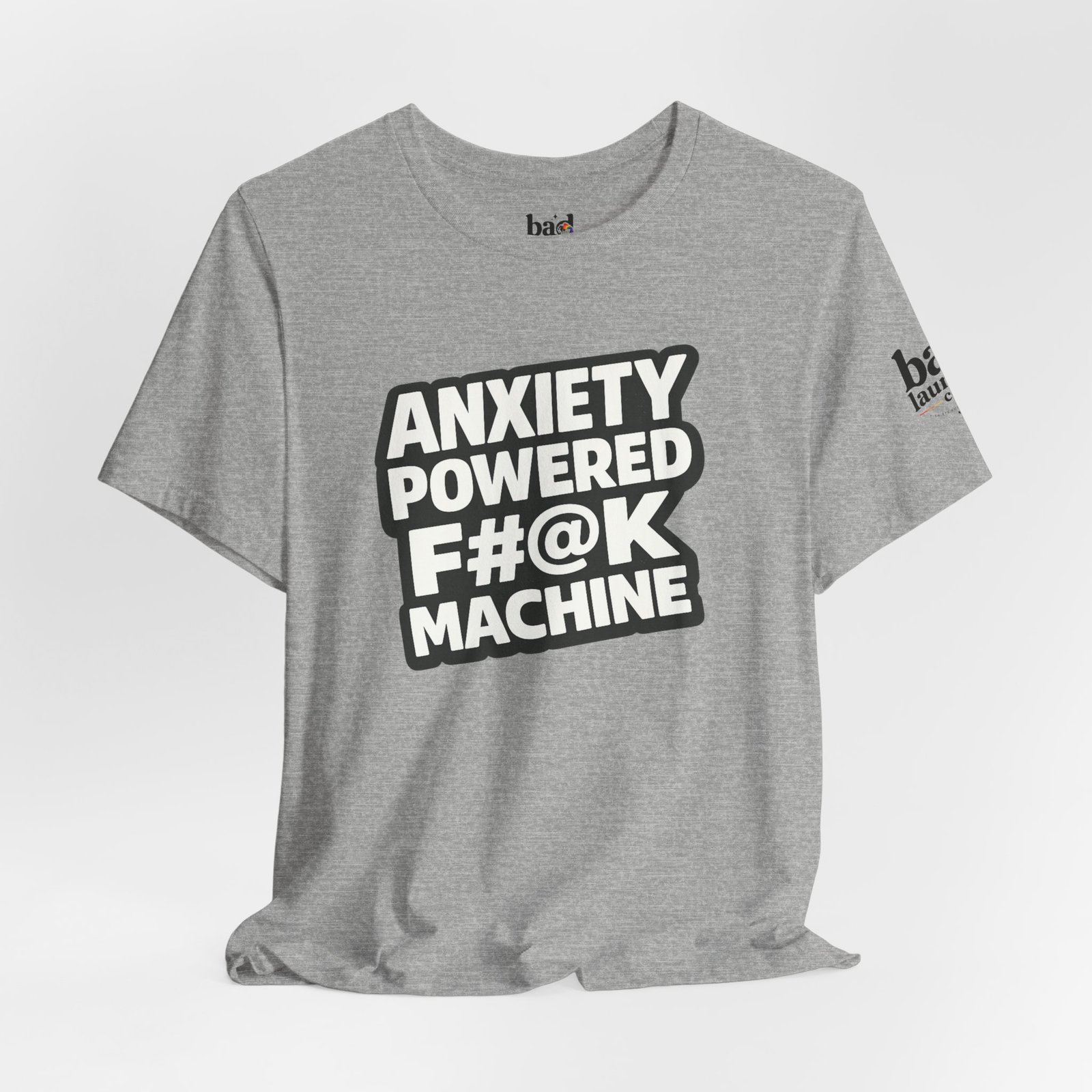 Anxiety Powered F#@K Machine T-Shirt for Men | Funny Anxiety Graphic Tee | Sarcastic Mental Health Humor Shirt |Adult Novelty - Image 33