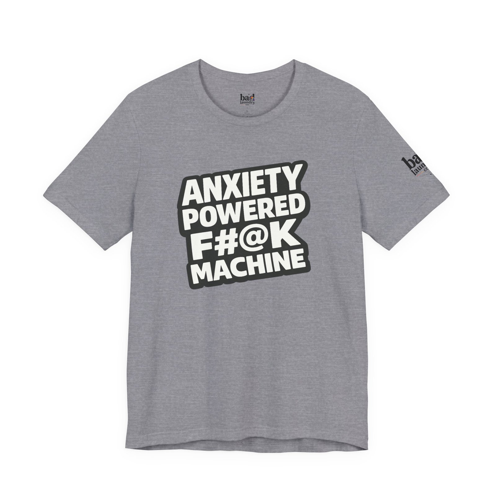 Anxiety Powered F#@K Machine T-Shirt for Men | Funny Anxiety Graphic Tee | Sarcastic Mental Health Humor Shirt |Adult Novelty - Image 34
