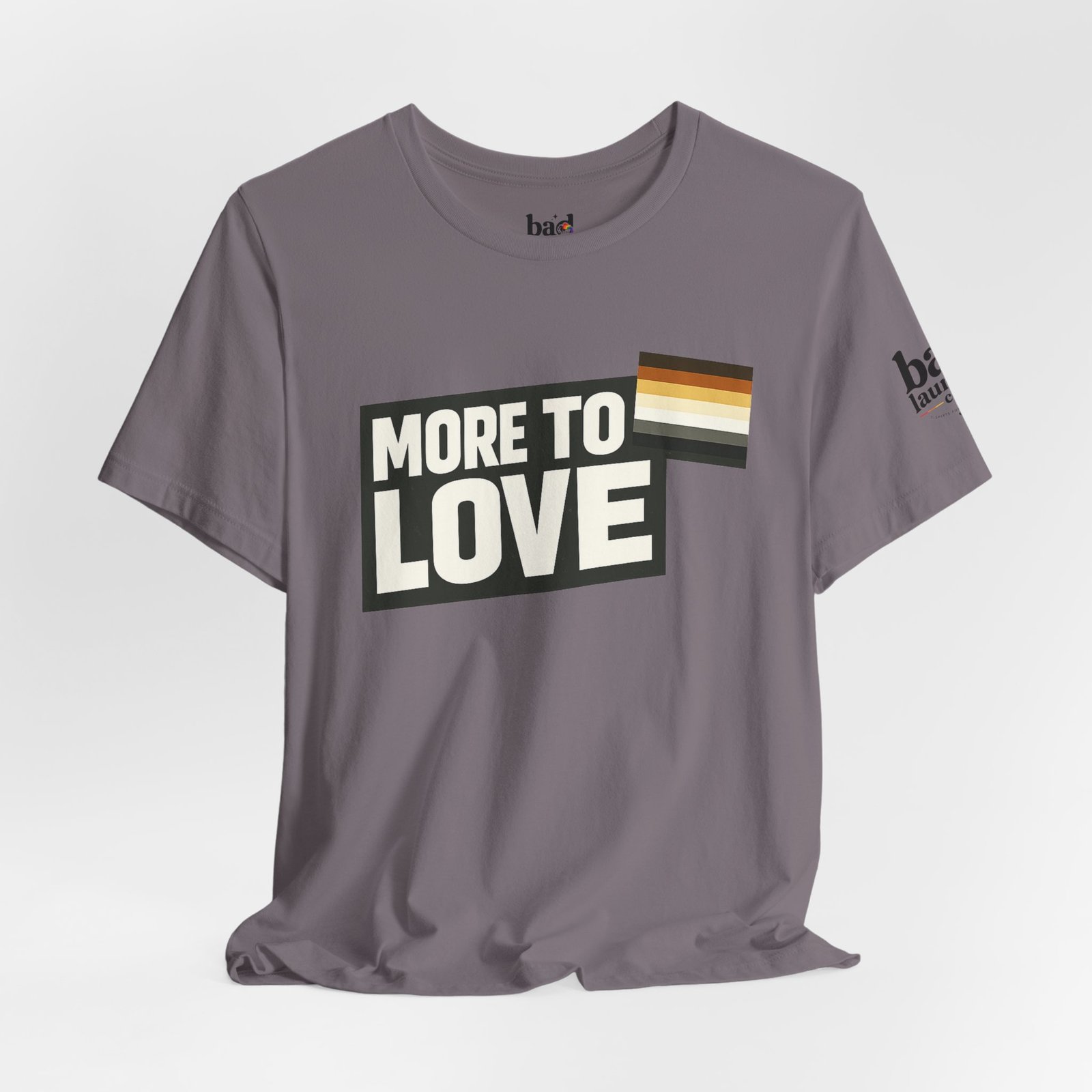 More to Love Bear Pride T-Shirt | Gay Bear Flag Shirt | LGBTQ Bear Community Graphic Tee | Body Positive Pride Apparel - Image 60