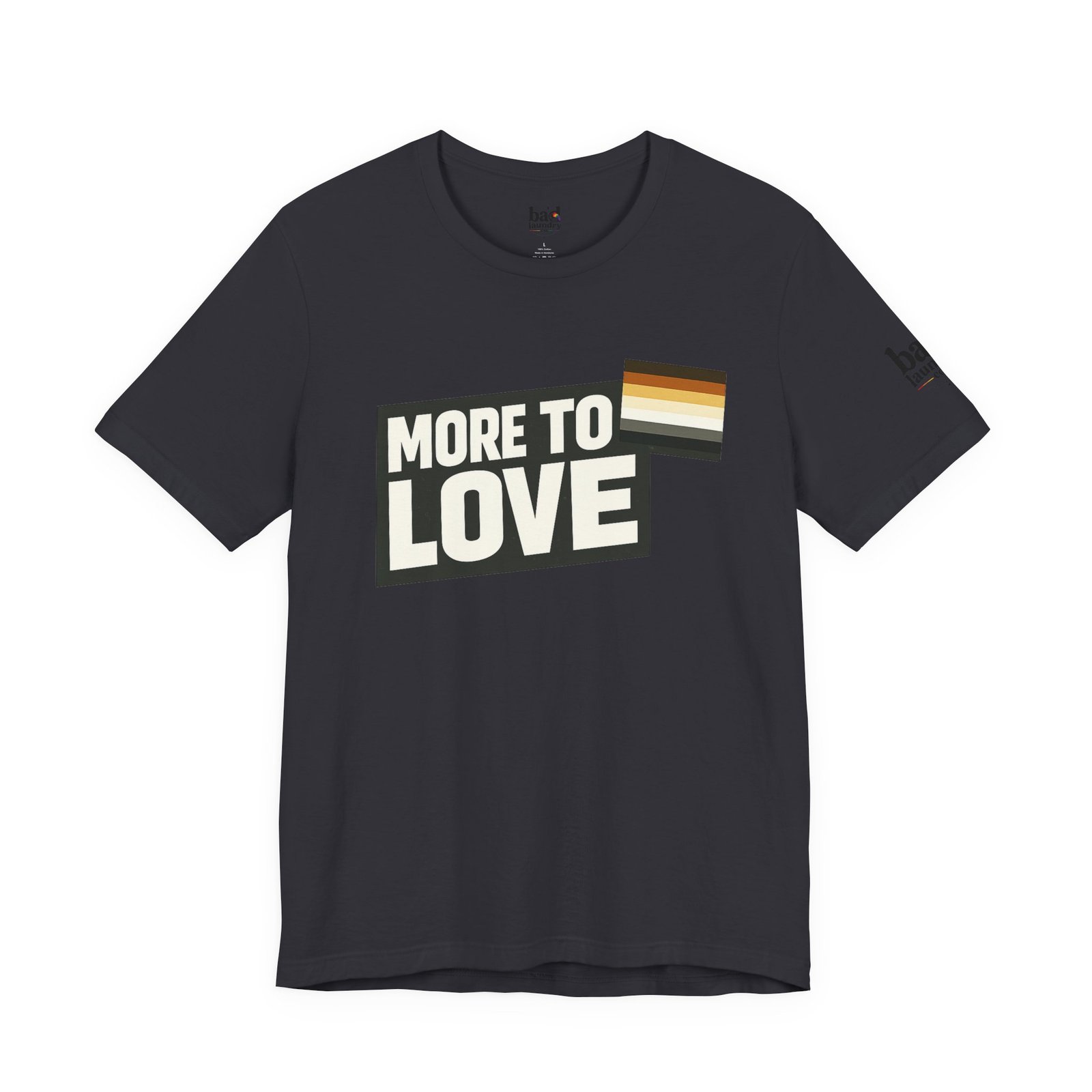 More to Love Bear Pride T-Shirt | Gay Bear Flag Shirt | LGBTQ Bear Community Graphic Tee | Body Positive Pride Apparel - Image 33