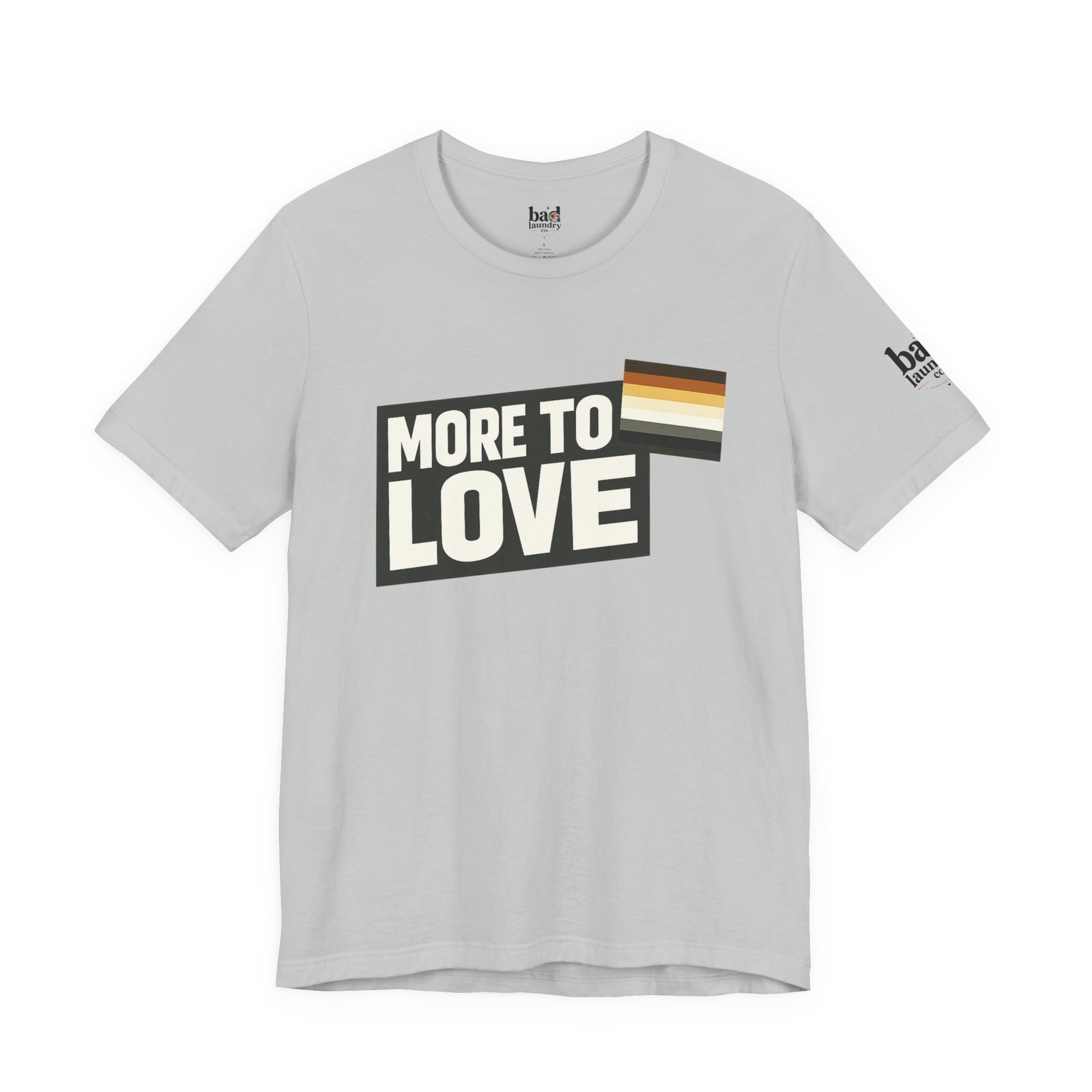 More to Love Bear Pride T-Shirt | Gay Bear Flag Shirt | LGBTQ Bear Community Graphic Tee | Body Positive Pride Apparel - Image 13