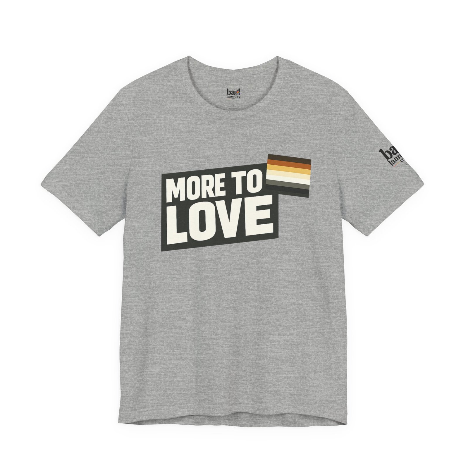 More to Love Bear Pride T-Shirt | Gay Bear Flag Shirt | LGBTQ Bear Community Graphic Tee | Body Positive Pride Apparel - Image 41