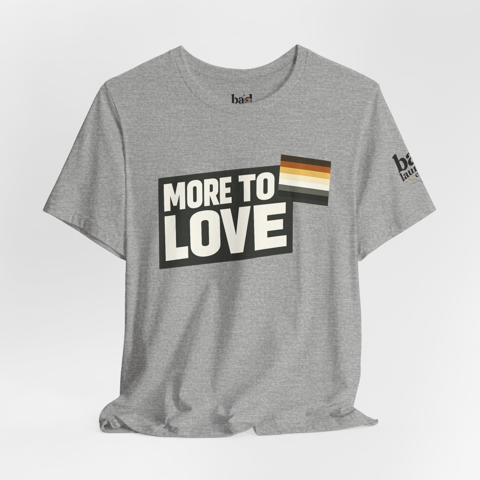 More to Love Bear Pride T-Shirt | Gay Bear Flag Shirt | LGBTQ Bear Community Graphic Tee | Body Positive Pride Apparel - Image 44