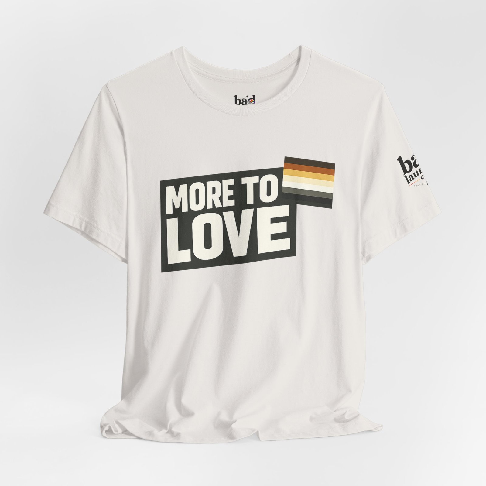 More to Love Bear Pride T-Shirt | Gay Bear Flag Shirt | LGBTQ Bear Community Graphic Tee | Body Positive Pride Apparel - Image 24