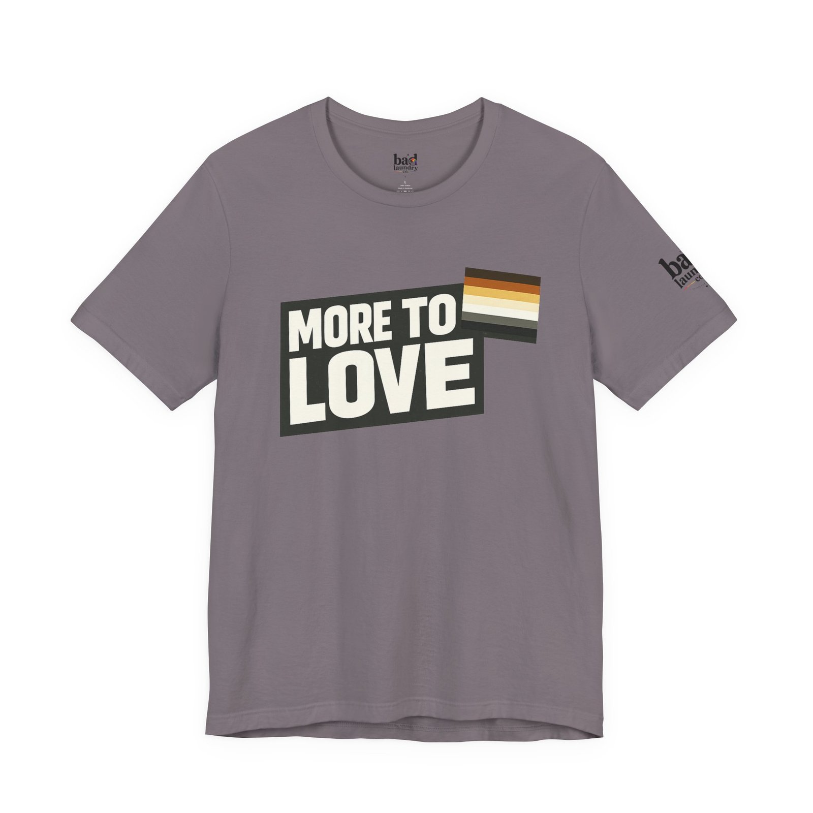 More to Love Bear Pride T-Shirt | Gay Bear Flag Shirt | LGBTQ Bear Community Graphic Tee | Body Positive Pride Apparel - Image 57