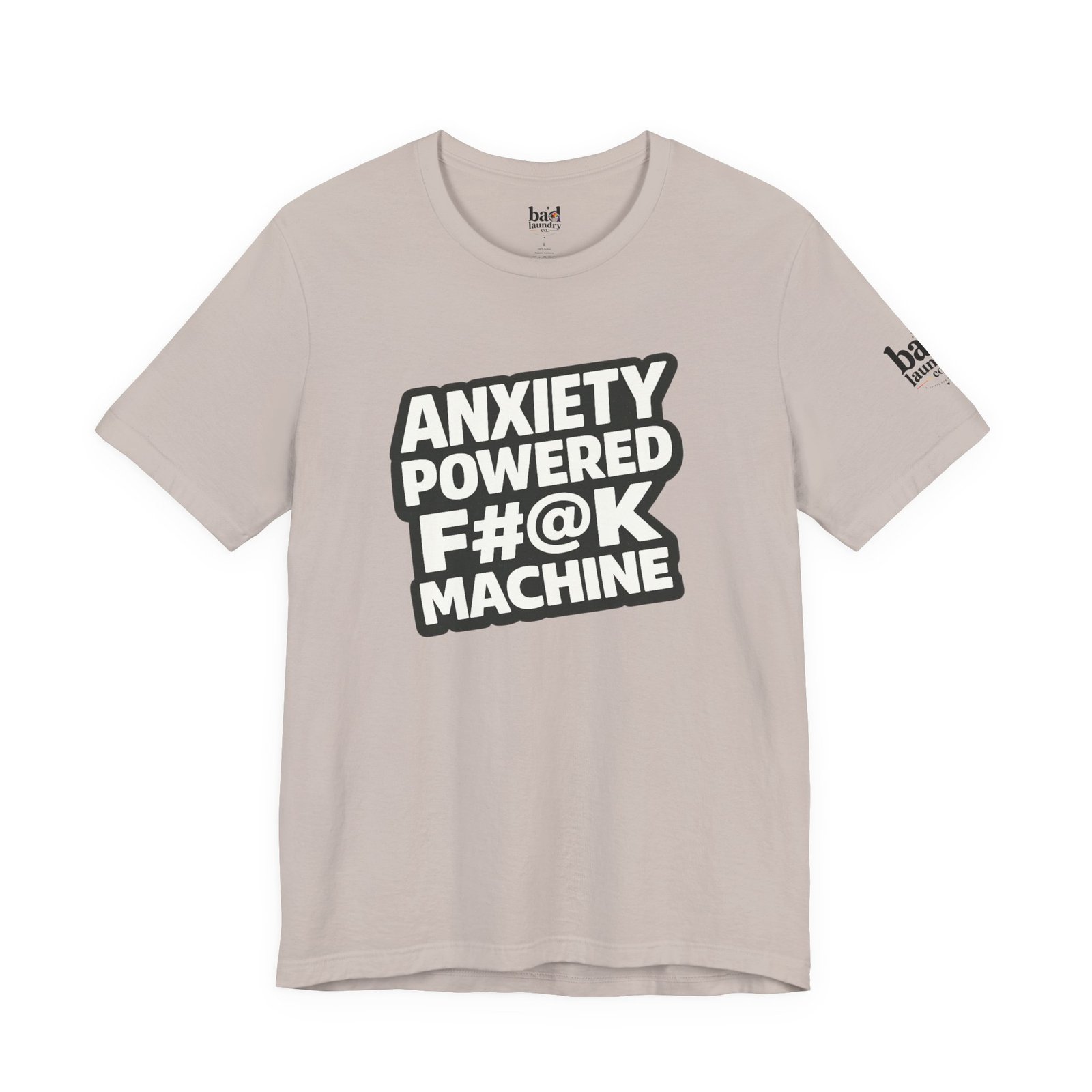 Anxiety Powered F#@K Machine T-Shirt for Men | Funny Anxiety Graphic Tee | Sarcastic Mental Health Humor Shirt |Adult Novelty - Image 28