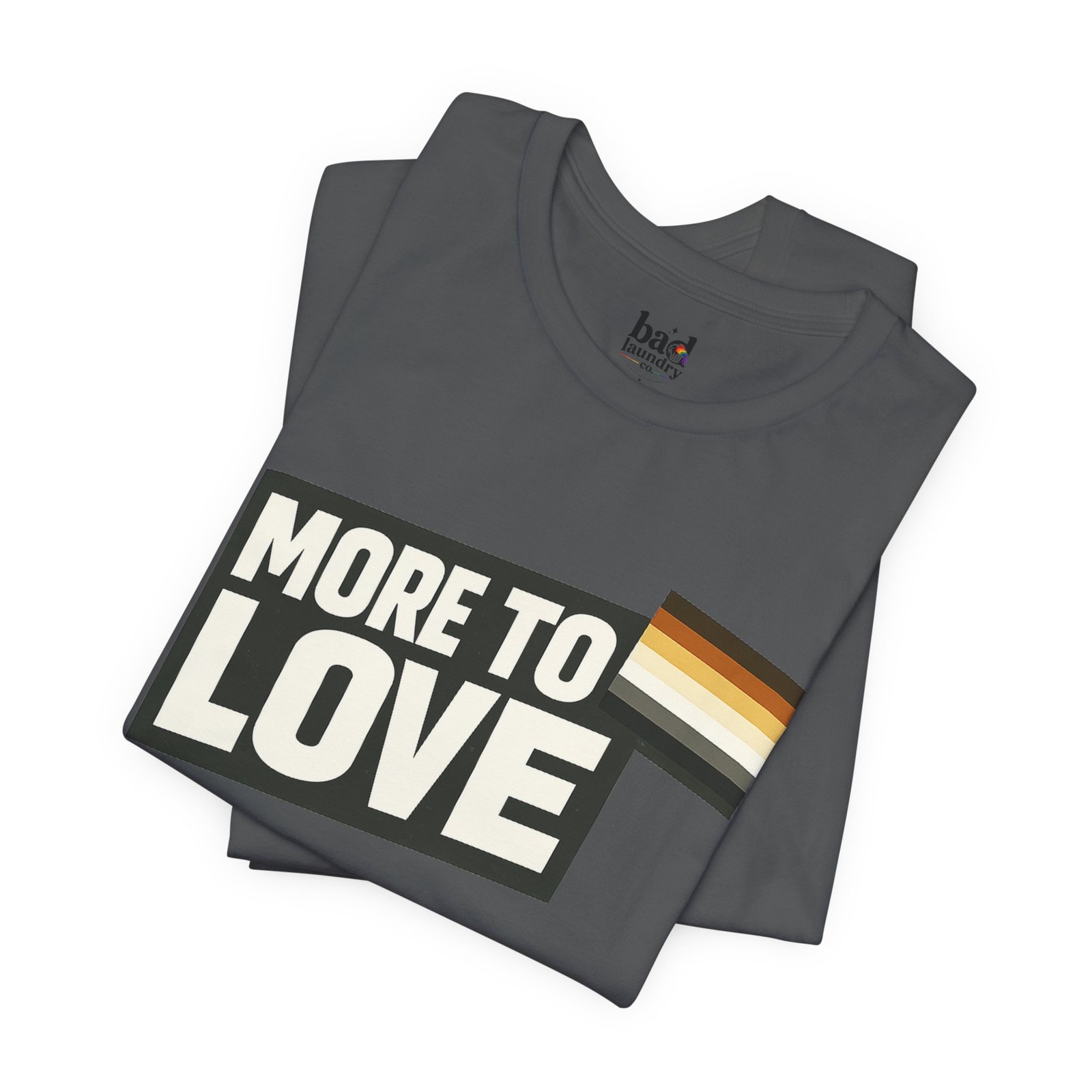 More to Love Bear Pride T-Shirt | Gay Bear Flag Shirt | LGBTQ Bear Community Graphic Tee | Body Positive Pride Apparel - Image 51