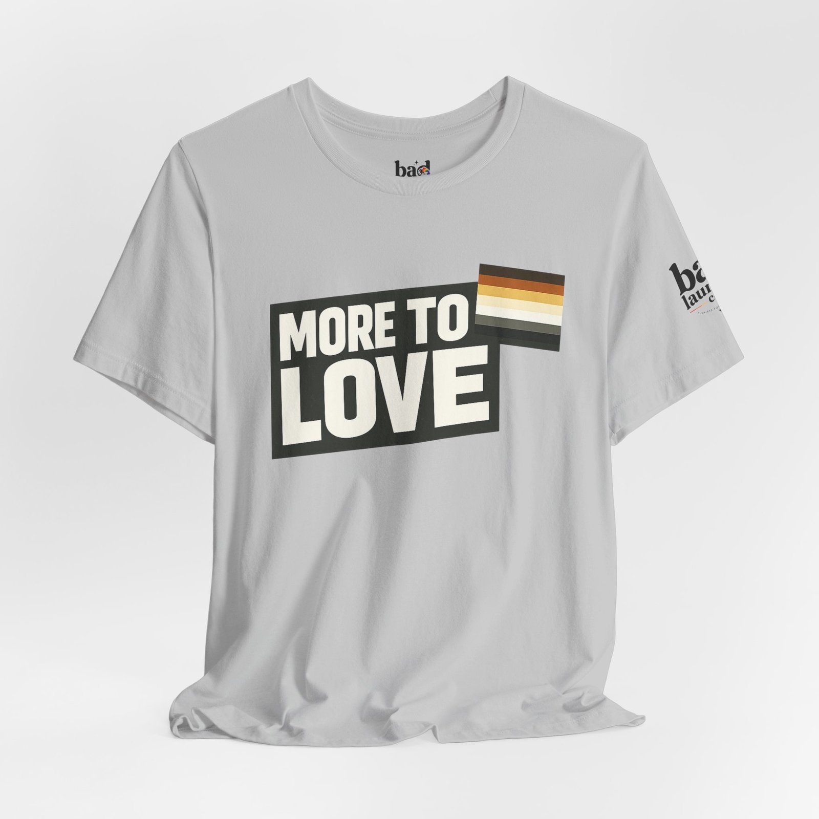 More to Love Bear Pride T-Shirt | Gay Bear Flag Shirt | LGBTQ Bear Community Graphic Tee | Body Positive Pride Apparel - Image 16