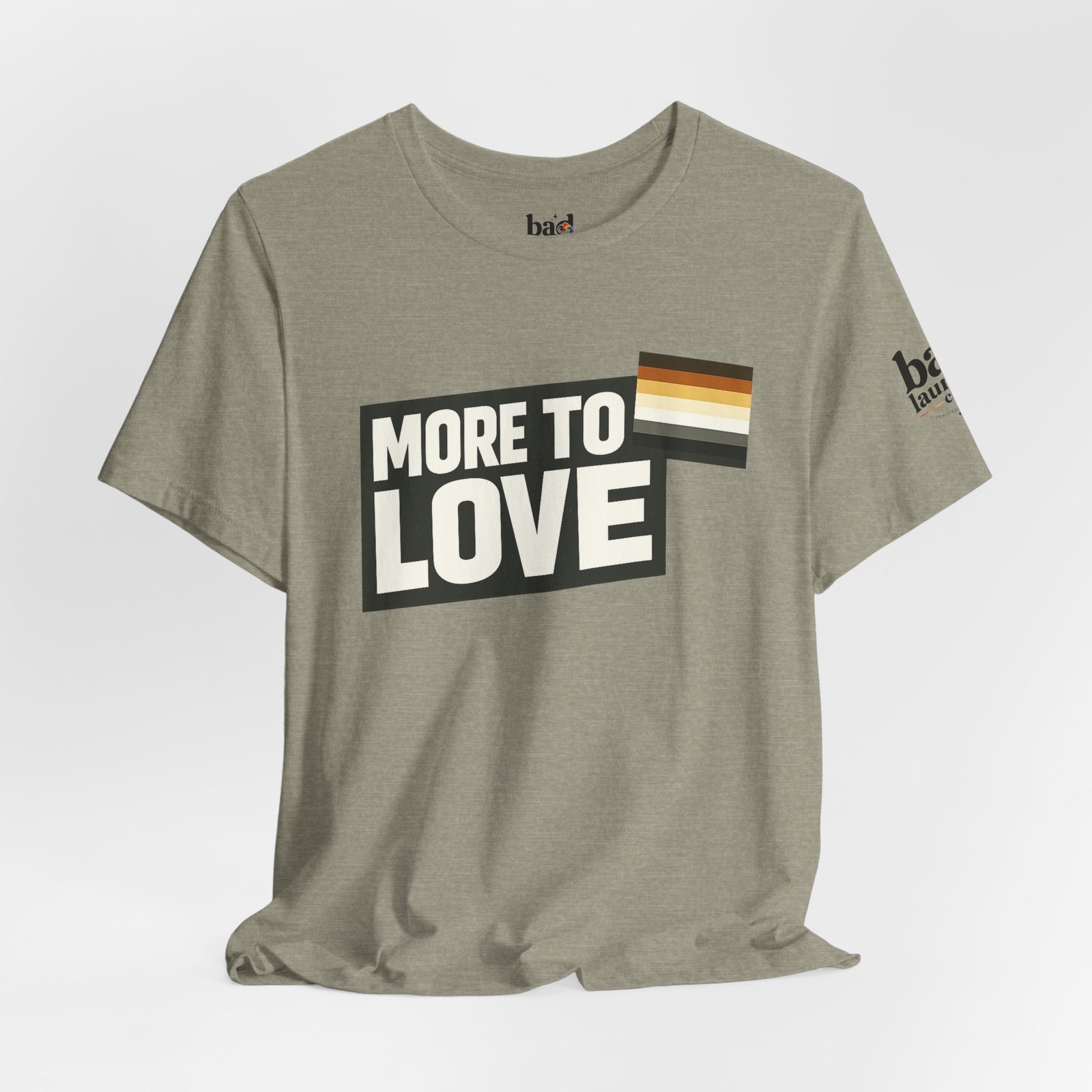 More to Love Bear Pride T-Shirt | Gay Bear Flag Shirt | LGBTQ Bear Community Graphic Tee | Body Positive Pride Apparel - Image 32
