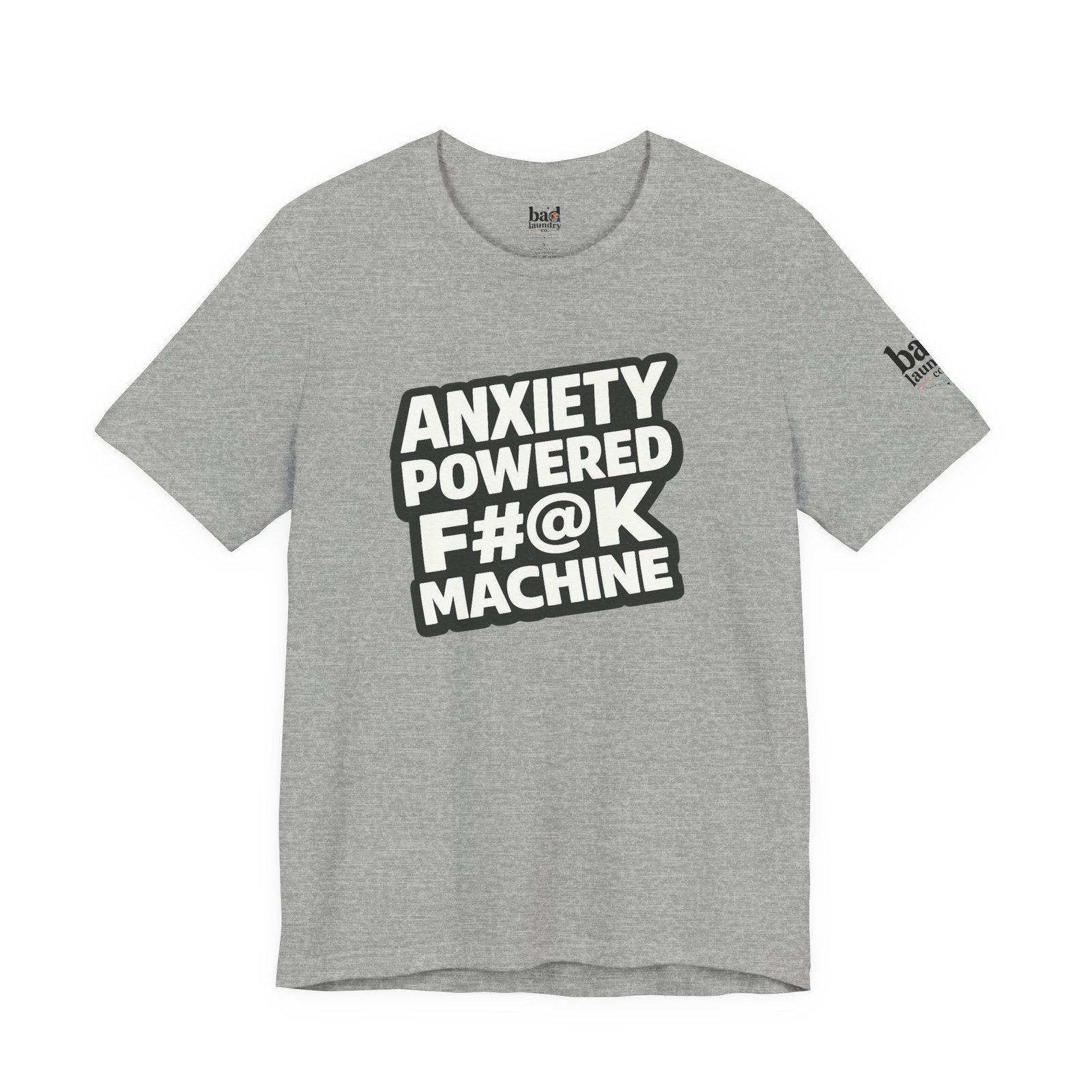 Anxiety Powered F#@K Machine T-Shirt for Men | Funny Anxiety Graphic Tee | Sarcastic Mental Health Humor Shirt |Adult Novelty - Image 31
