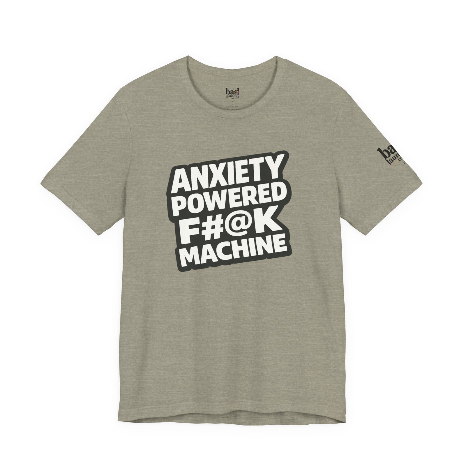 Anxiety Powered F#@K Machine T-Shirt for Men | Funny Anxiety Graphic Tee | Sarcastic Mental Health Humor Shirt |Adult Novelty - Image 22