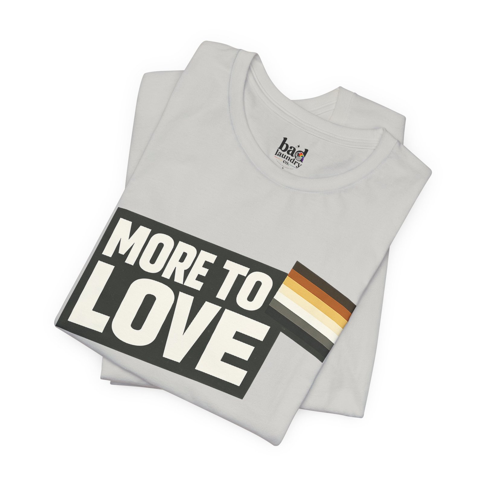 More to Love Bear Pride T-Shirt | Gay Bear Flag Shirt | LGBTQ Bear Community Graphic Tee | Body Positive Pride Apparel - Image 27